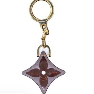 Louis Vuitton Flower Motif Keychain or bag charm